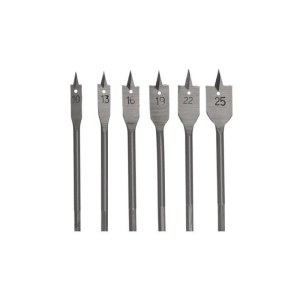 Lattaporanterä AWTools AW40522; 10-25 mm; 6 kpl.