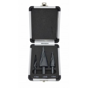 Porrasporanterä AWTools AW40960; HSS; 4-32 mm; 3 kpl.