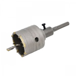 Keskiöpora AWTools AW43351; Hex; TCT; M22; 65X100