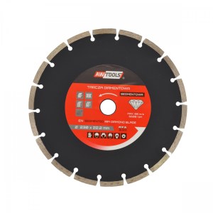 Segmentoitu laikka kuivaleikkaukseen AWTools AW45350; 350x32 mm