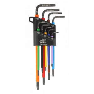 Yhdistelmäavainsarja Bahco C1997TORX/9P; T8-T40; 9 kpl.