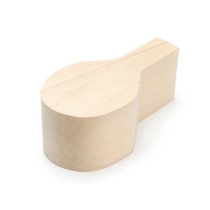 Puinen lusikka-aihio BeaverCraft B3; 135x77x54 mm; kaiverrukseen