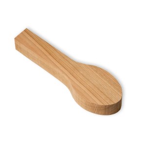 Puinen lusikka tyhjä BeaverCraft B7 cherry; 165x50x20 mm; kaiverrukseen