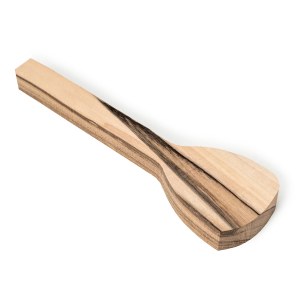 Puinen lusikka tyhjä BeaverCraft B8 walnut; 265x70x25 mm; kaiverrukseen