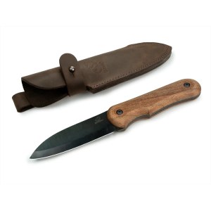 Veitsi kotelolla BeaverCraft BSH5 Shadow; 210 mm