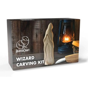 Veistosarja BeaverCraft DIY03; aloittelijoiden hahmokaiverrukseen