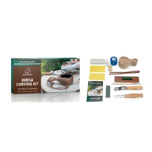 Veistosarja BeaverCraft DIY07; aloittelijoiden hahmokaiverrukseen