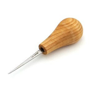 Litteä veitsi BeaverCraft P1/01; puun mikrokaiverrukseen