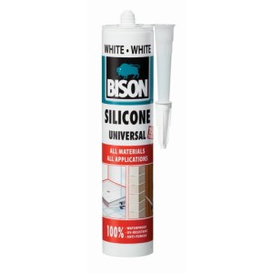 Universaali tiivistysaine Bison 1591312; 280 ml; valkoinen