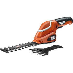 Akkupuutarhaleikkuri Black&Decker GSL700; 7,2 V; 15/10 cm pituus; akkukäyttöinen