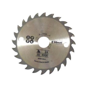 Katkaisuterä puulle Black & Decker X13111-XJ; 86x15 mm; Z24; 1 kpl.