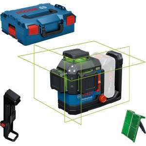 Ristilinjalaser Bosch GLL 18V-120-33 CG Professional; 18 V (ilman akkua ja laturia)