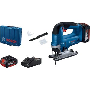 Akkupistosaha Bosch GST 185-LI; 18 V; 2x4,0 Ah akku