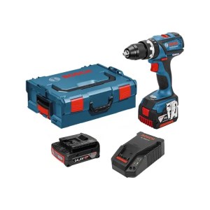Iskupora / ruuvinväännin Bosch GSB 14,4 V-EC; 14,4 V; 2x2,0 Ah akku