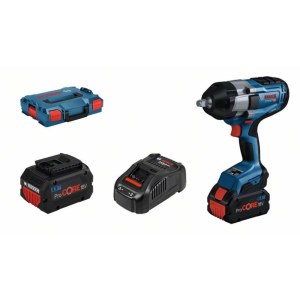 Iskumutterinväännin Bosch GDS 18V-1000 BITURBO; 18 V; 2x5,5 Ah akku