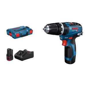 Iskupora / ruuvinväännin Bosch GSB 12V-35; 12 V; 2x3,0 Ah akku