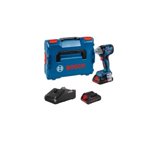 Iskumutterinväännin Bosch GDS 18V-320 C Professional; 18 V; 2x4,0 Ah akku.; kuljetuslaatikolla