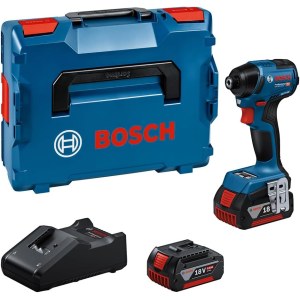 Iskuruuvinväännin Bosch GDR 18V-220 C Professional; 18 V; 2x5,0 Ah akku