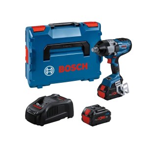 Iskumutterinväännin Bosch GDS 18V-1600 HC Professional; 18 V; 2x8,0 Ah akku + L-Boxx 136