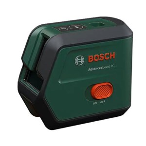 Ristilinjalaser Bosch AdvancedLevel 2G - Basic; 3,6 V; 1x2,0 Ah akku