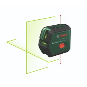Ristilinjalaser Bosch AdvancedLevel 2G - Basic; 3,6 V; 1x2,0 Ah akku