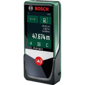 Laseretäisyysmittalaite Bosch PLR 50 C Bluetooth - ominaisuudella
