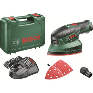 Kärkihiomakone Bosch EasySander 12; 12 V; 1x2,5 Ah akku