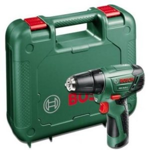 Pora/ruuvinväännin Bosch PSR 1080 Li; 10,8 V; 1x1,3 Ah akku