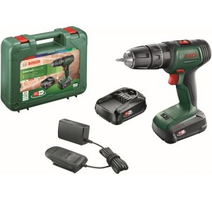 Iskupora / ruuvinväännin Bosch UniversalImpact18; 18 V; 2x1,5 Ah akku