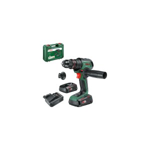 Pora/ruuvinväännin Bosch AdvancedDrill 18V-80 QuickSnap; 18 V; 2x2,5 Ah akku