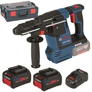 Poravasara Bosch GBH 18V-26 F; 2,6 J; SDS-plus; 18 V; 2x7,0 Ah akku