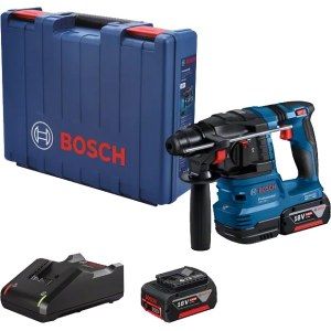 Poravasara Bosch GBH 185-LI; 18 V; 1,9 J; SDS-plus; 2x4,0 Ah akku