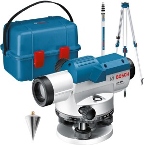 Optinen vaaituslaite Bosch GOL 26D + BT160 Prof. + GR500 Prof.