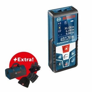 Laseretäisyysmittari Bosch GLM 50 C Winter Set + tarvikkeet