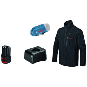 Lämpötakki Bosch GHJ 12; XL; 18 V; 1x2,0 Ah + usb adapteri GAA 12V-21