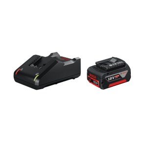 Akku Bosch GBA 18 V; 4,0 Ah; Li-ion + laturi GAL 18V-40