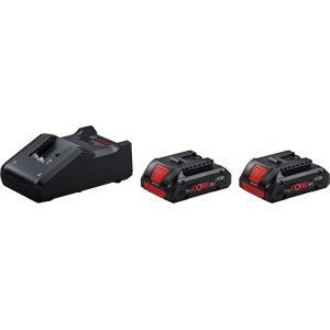 Tarvikesarja Bosch ProCORE; 18 V; 2x4,0 Ah + laturi GAL 18V-40
