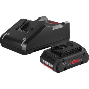 Tarvikesarja Bosch GBA ProCORE 18 V; 1x4,0 Ah akku + laturi GAL 18V-40