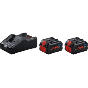 Tarvikesarja Bosch 1600A02T5P; 18 V; 2x8,0 Ah akku