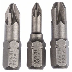 25-os. Ruuvauskärkisarja Extra Hard; PZ; 3 kpl.