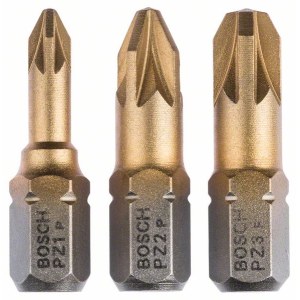 25-os. Ruuvauskärkisarja Max Grip; PZ; 3 kpl.