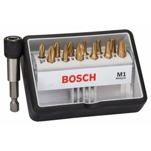 25-os. Ruuvauskärkisarja Max Grip; PH; PZ; T; 12 kpl.+ Magneettipidin