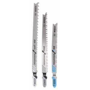 Pistosahanteräsetti Bosch T123X; T234X; T345XF; 3 kpl.