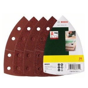 Hiomapaperi 93 mm; K40/80/120/180; 25 kpl.