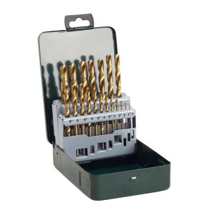 Metalliporanteräsarja Bosch HSS-Tin; 1-10 mm; 19 kpl.