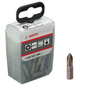 Urakärki Bosch EXTRA HEART; PH2; 25 mm; 25 kpl.