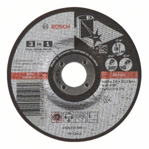 Katkaisu- ja hiomalaikka Bosch A46 S BF; 125x2,5 mm