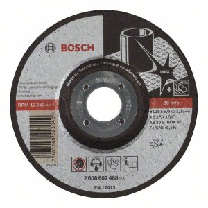 Hiomalaikka Bosch AS 30 S INOX BF; 125x6 mm