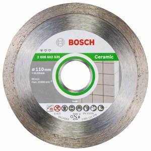 Timanttikatkaisulaikka Bosch PROFESSIONAL FOR CERAMIC; 110 mm