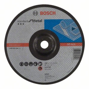 Hiomalaikka Bosch Standard for Metal 2608603184; 230x22,23 mm